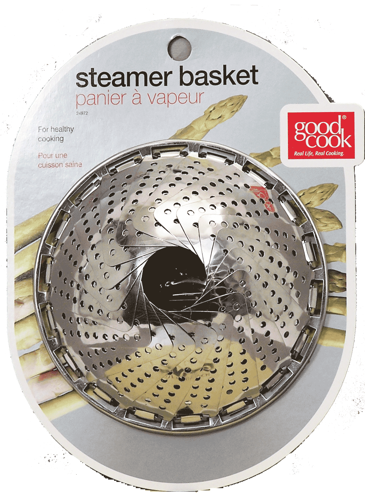 Good Cook  steamer basket, stainless steel Full-Size Picture